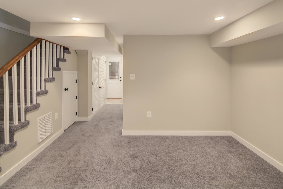 Transitional basement photo in DC Metro