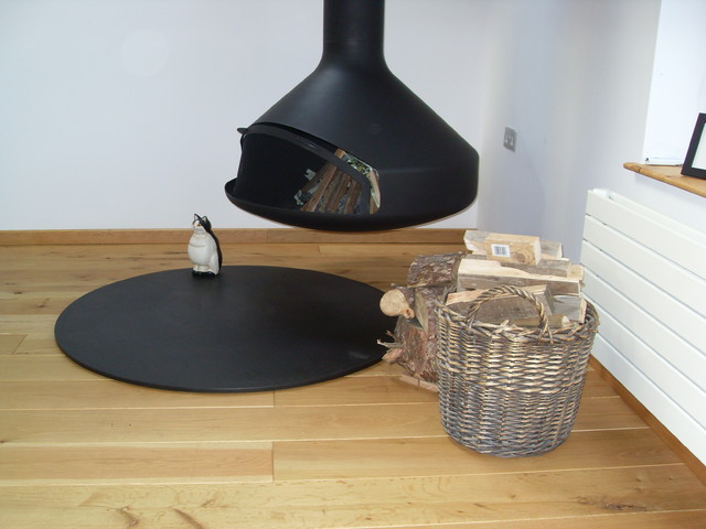 Rustic Solid Oak Flooring contemporary-vardagsrum