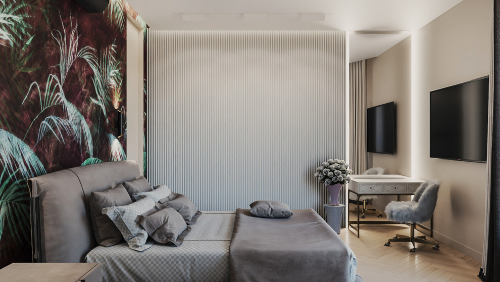 Дизайн квартиры в Москве ЖК Дыхание