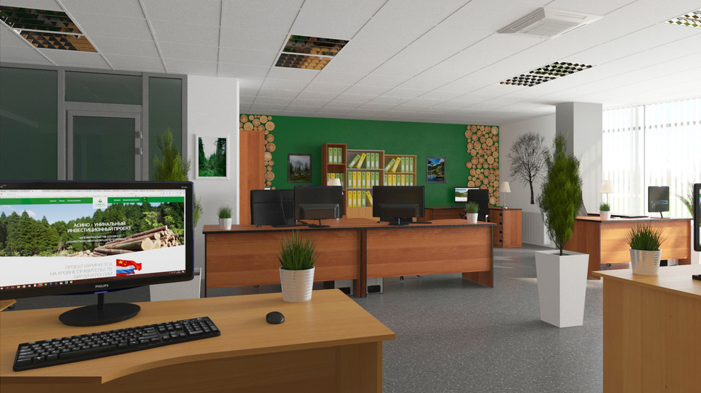 Дизайн проект офиса