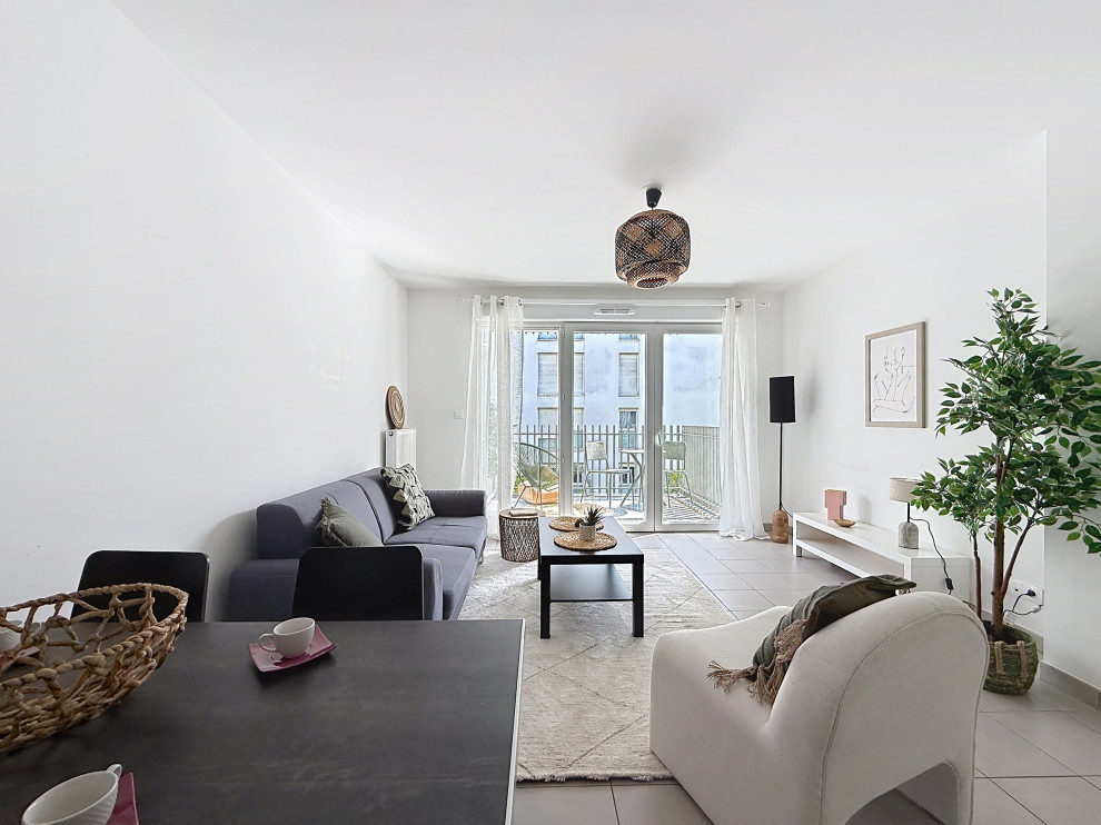 PROJET TALENCE I Home Staging appartement partiellement meublé