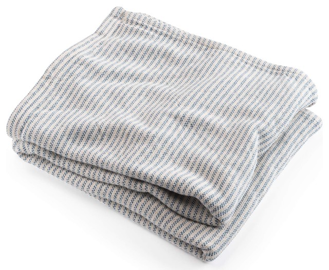 USA Made Cotton Blanket Contemporary Blankets by Brahms Mount