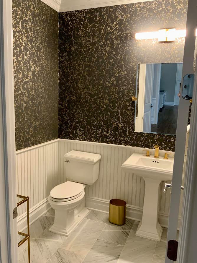 Secret Garden Powder Room