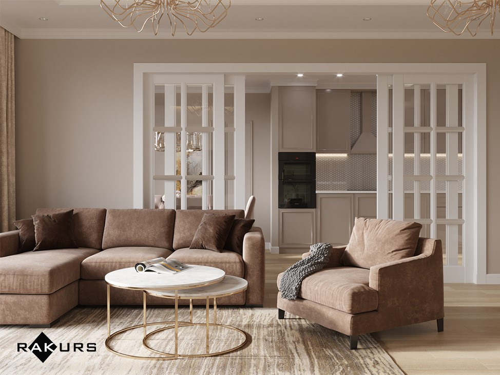 Проект квартиры ул.В.М. Шукшина, Омск