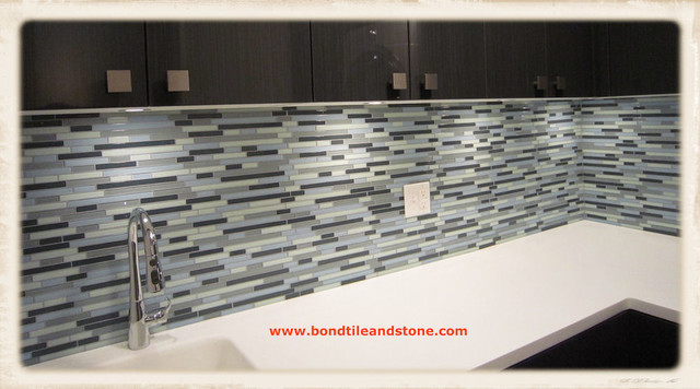 Backsplashes - Contemporary - Laundry Room - Minneapolis - by Bond Tile ...