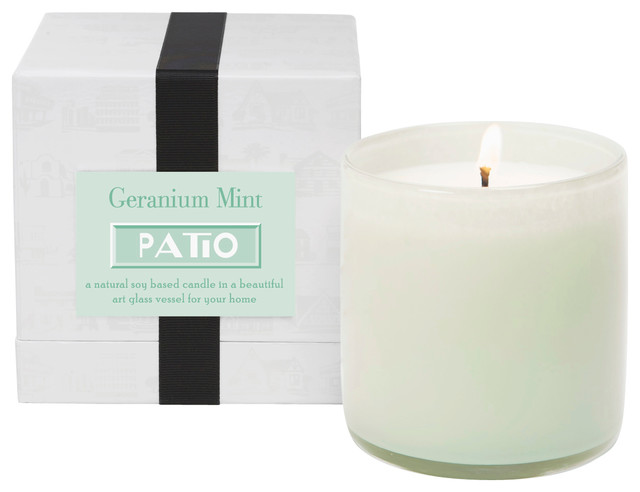 Geranium Mint Patio Candle