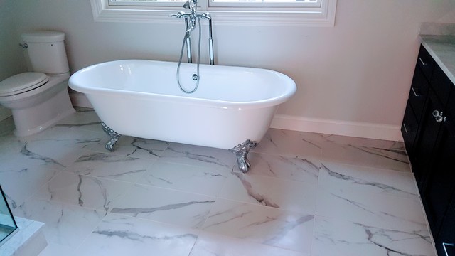 New Construction in Paramus transitional-bathroom
