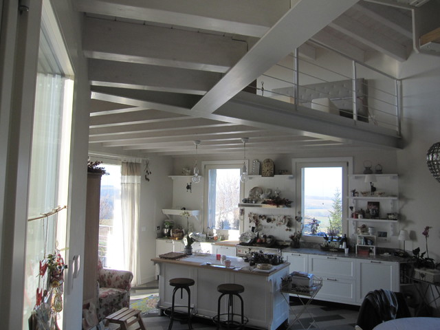 Casa Cesari shabby-chic-style-kueche