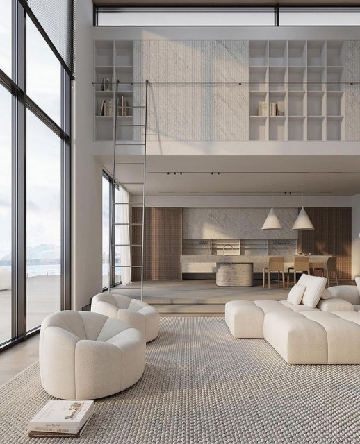 Mon projet contemporary-living-room