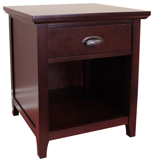 Lindendale 24 H Side Table Espresso