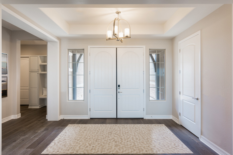 Home design - transitional home design idea in Phoenix
