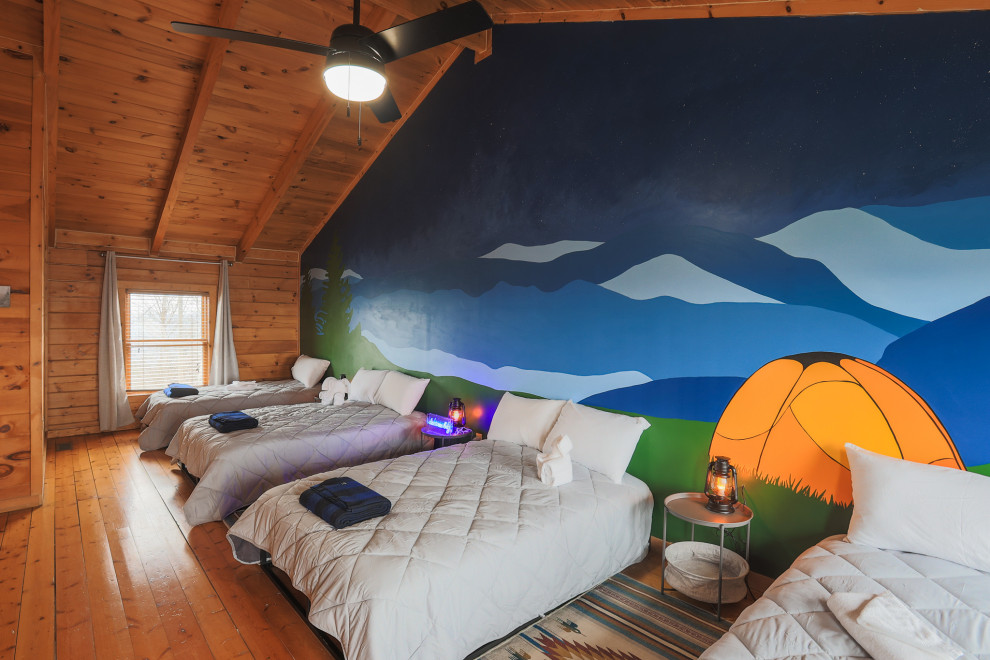 Bedroom - transitional bedroom idea