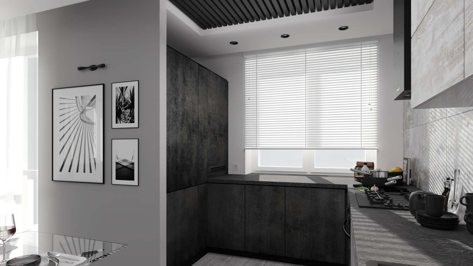 Аскетичный и женственный, лаконичный и смелый интерьер квартиры в трех уровнях