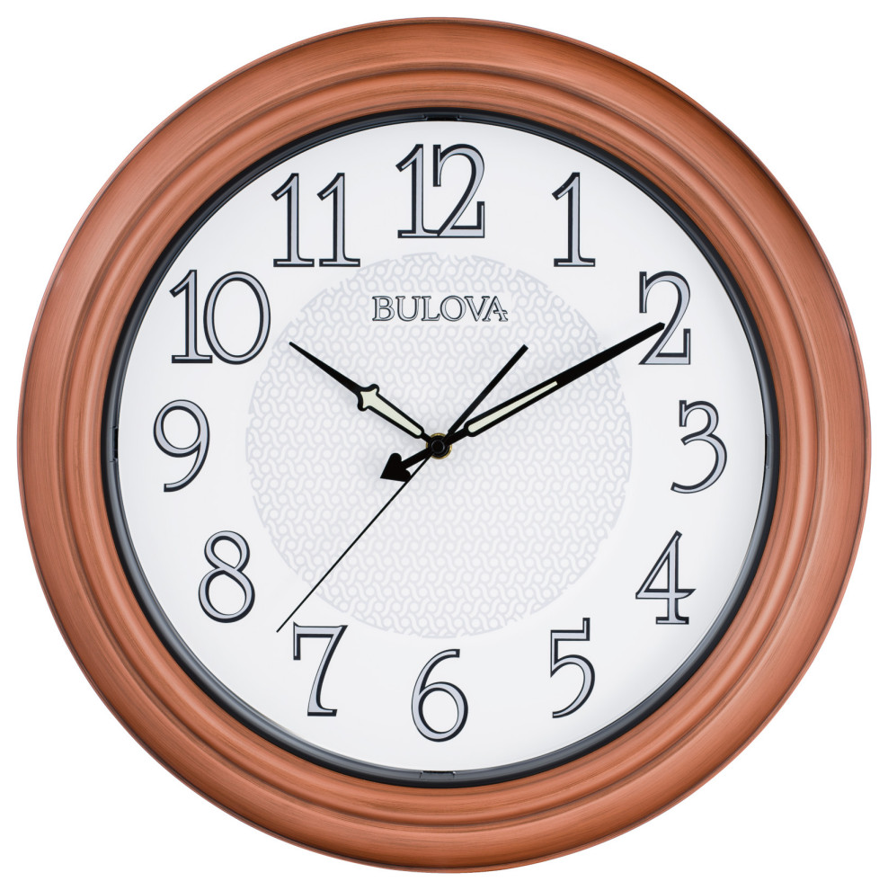 Bulova C 4866 Providence Illuminated Outdoor Clock Transitional