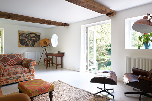 Cornbury Mill landstil-dagligstue