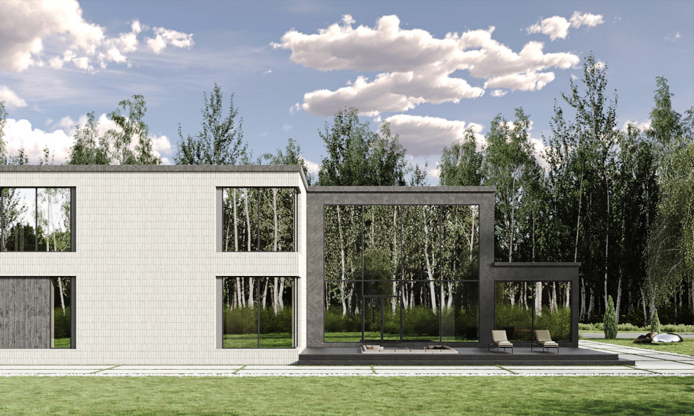 Эскиз дома 1000 кв.м