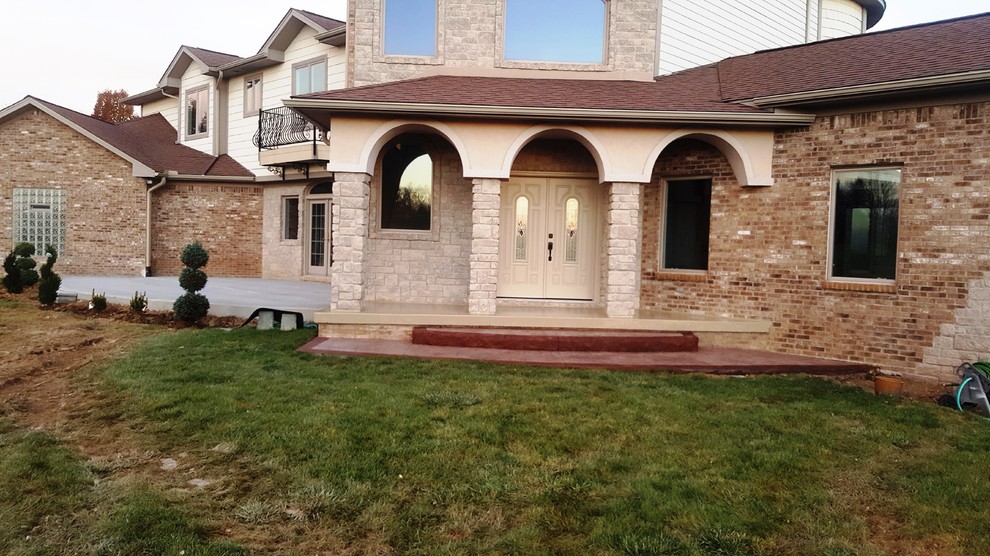 Cement and Steamped Concrete patios