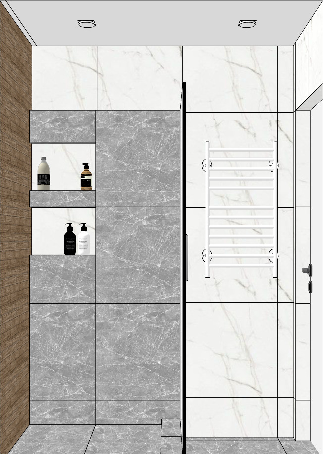 3д визуализация - санузел