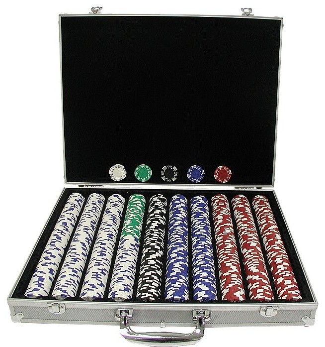 trademark poker dice chip set 500 pieces