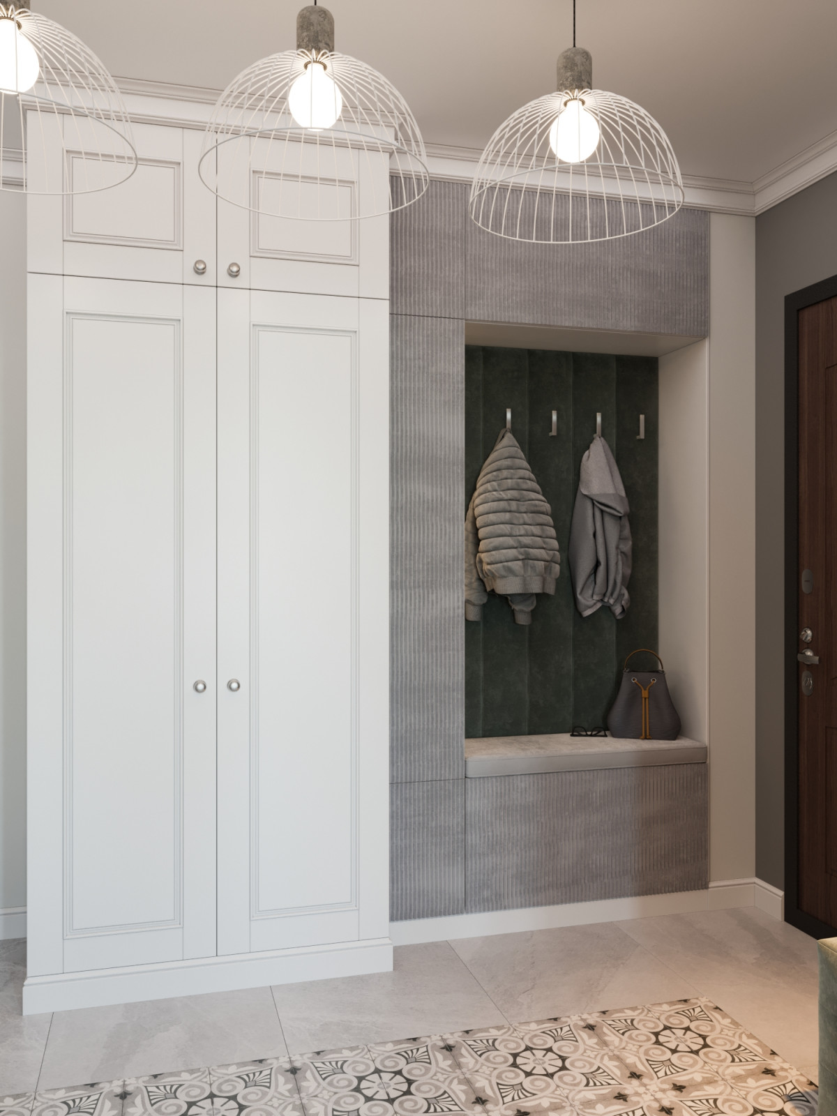 Интерьер квартиры на Туристской ул. - "Springflat" (57,8 кв.м.)