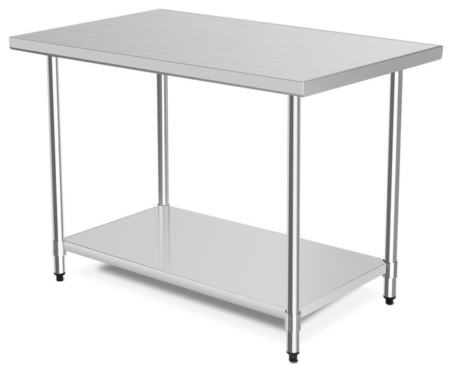 Modern 30 X 48 Stainless Steel Commercial Kitchen Food Prep