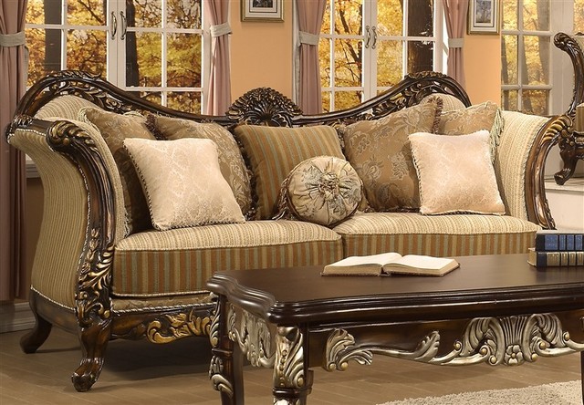 Traditional sofa designs florence luxury sofa set in a traditional ... Sidobord ikea diy
