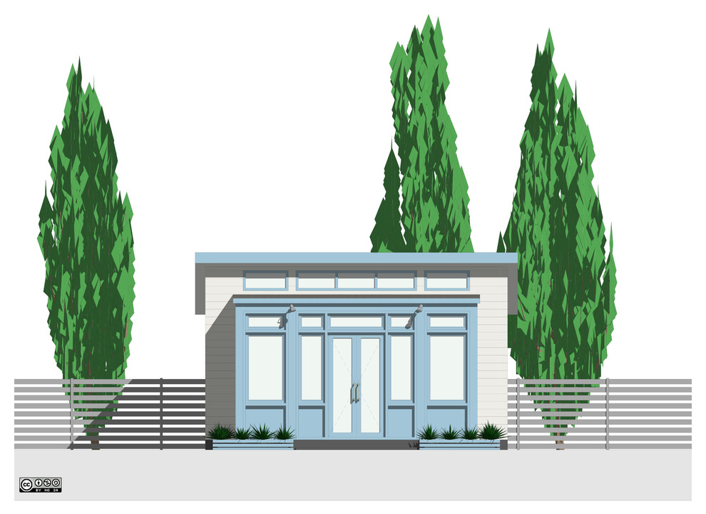 Backyard Art Studio July