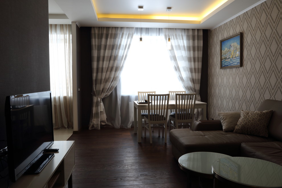 Квартира в ЖК Новый Оккервиль. Гостиная.