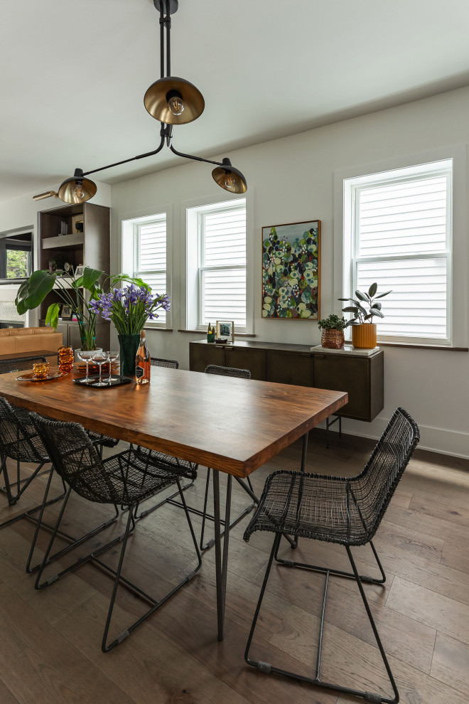 Phoenix Rising in Chicago - Dining room - transitional dining room idea in Chicago