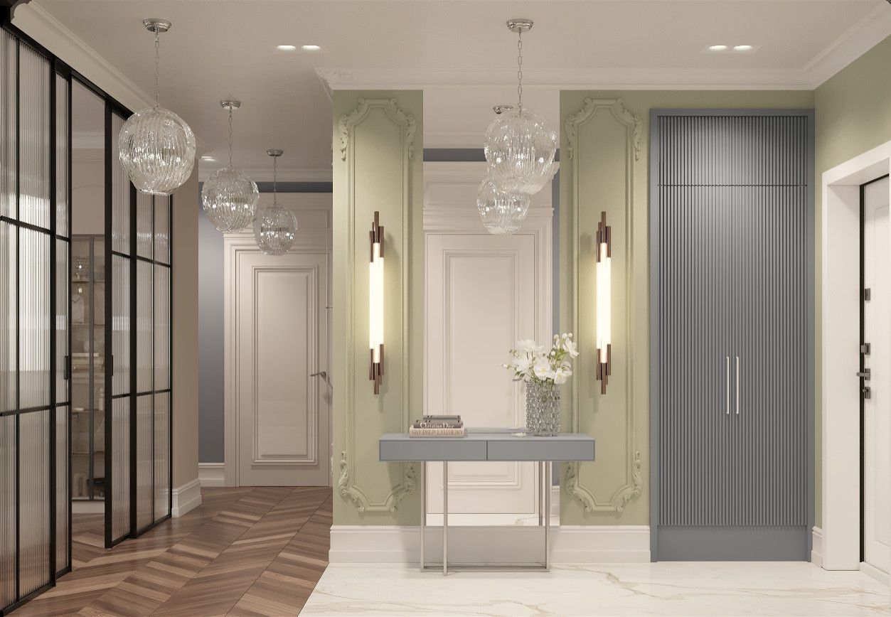 Современный  элегантный интерьер