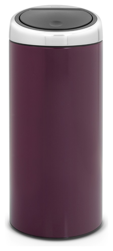 Brabantia Touch Bin??, 8 Gallon, Violet Purple, 8 Gallon