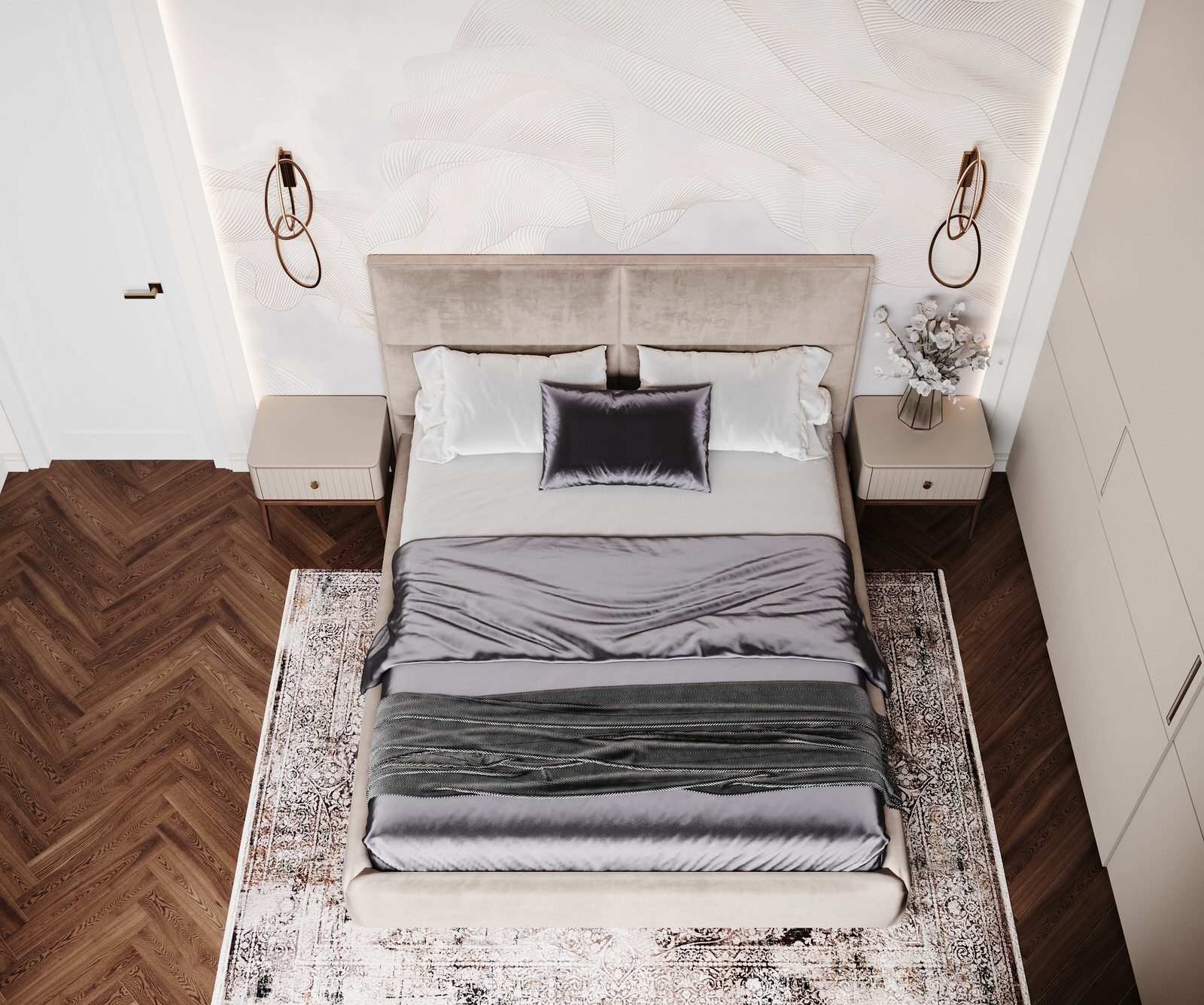 Трехкомнатная квартира 100 кв.м