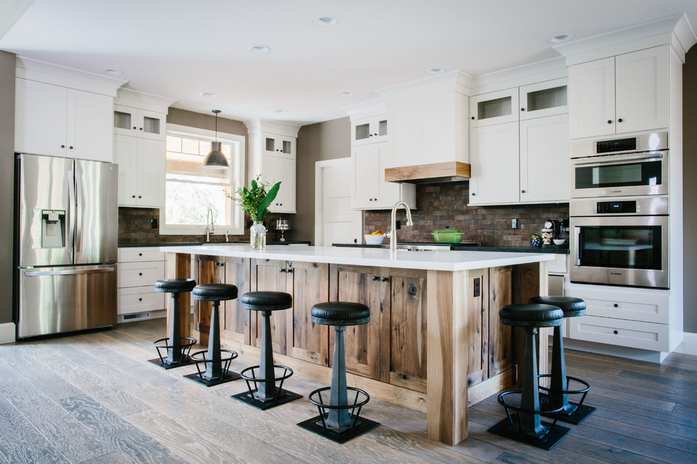 Taft Home - Rustic - Kitchen - Portland - by kitchens etc.