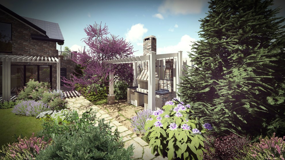 Частный двор. Площадь 20 соток