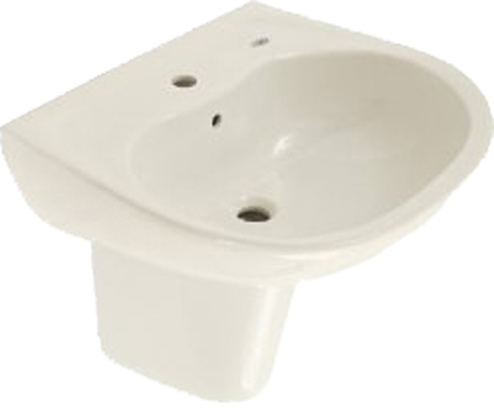 Toto LHT241G#11 Supreme 23 x 20 Colonial White Lavatory Sink and Shroud