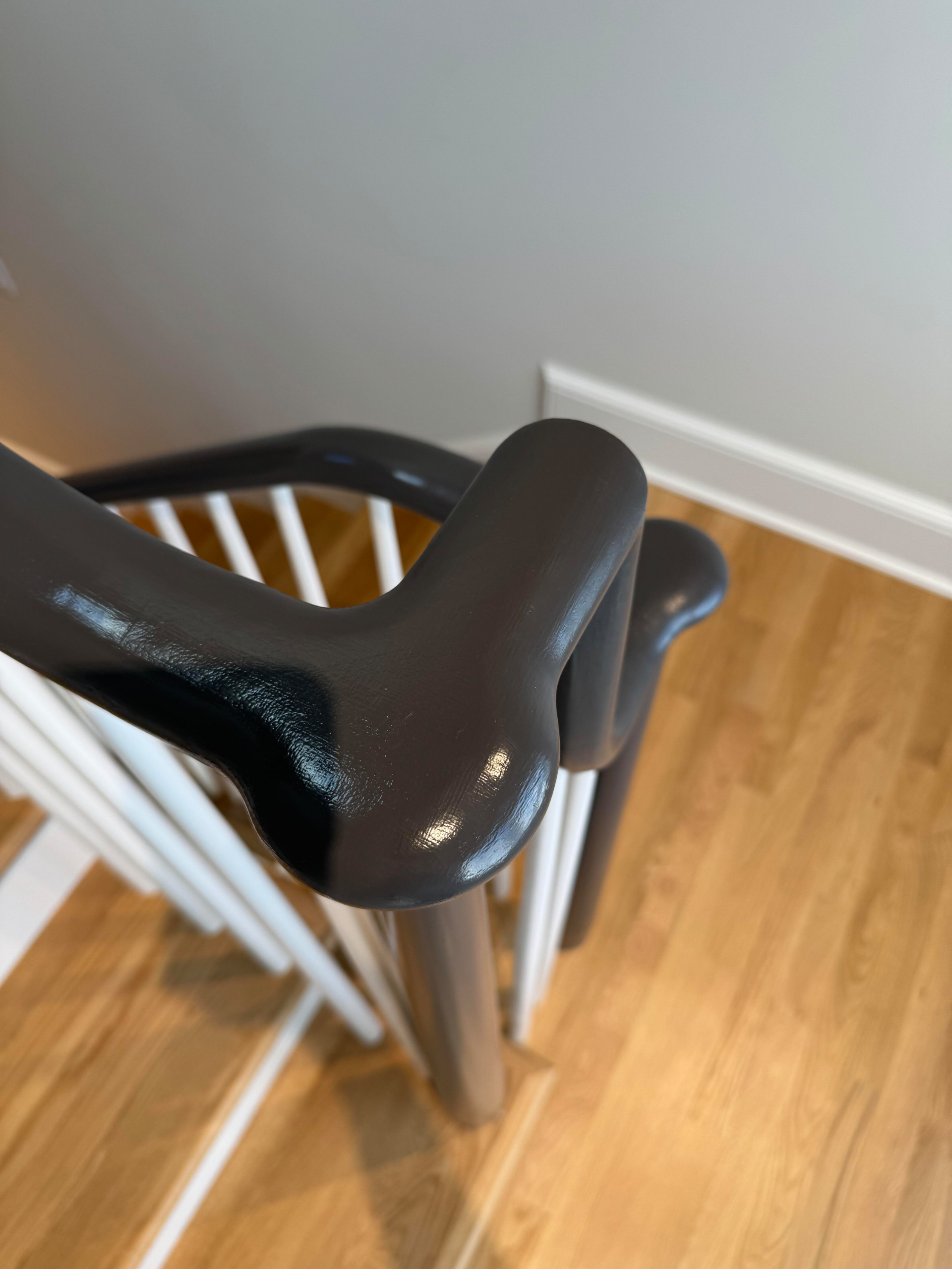 142_Airy Staircase with Over the Post Balustrade, Arlington, VA