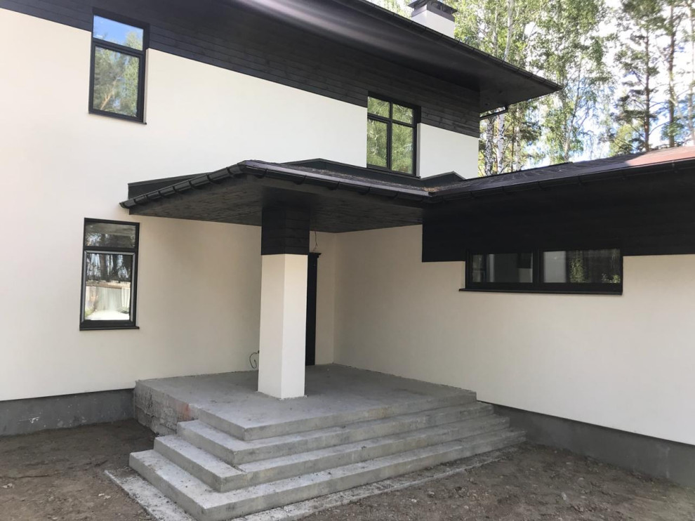 Индивидуальный жилой дом в стиле Френка Ллойда Райта