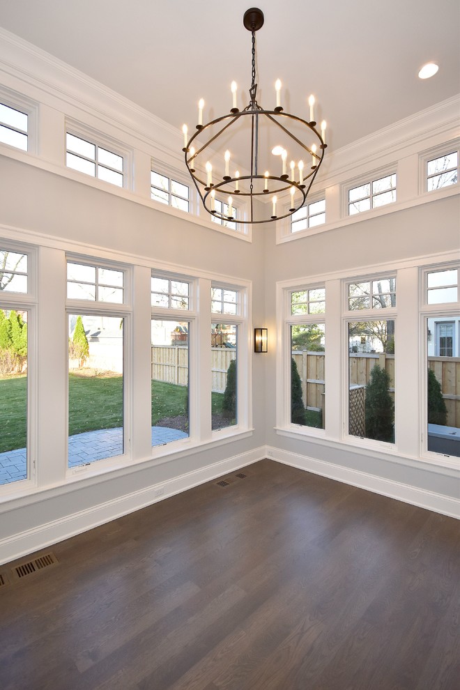 Home design - transitional home design idea in Chicago
