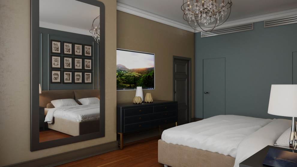 Квартира в сдержанной палитре