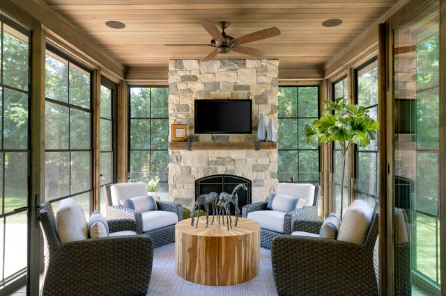 Luxury Home Tour 2017 Minneapolis rustic-veranda