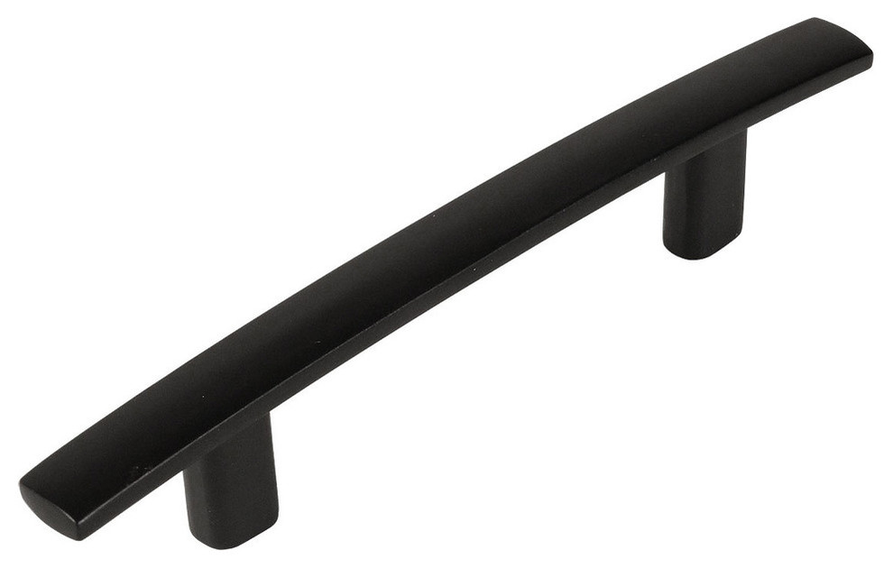 Cosmas Flat Black Contemporary 2363 Series Pulls, 3" Hole