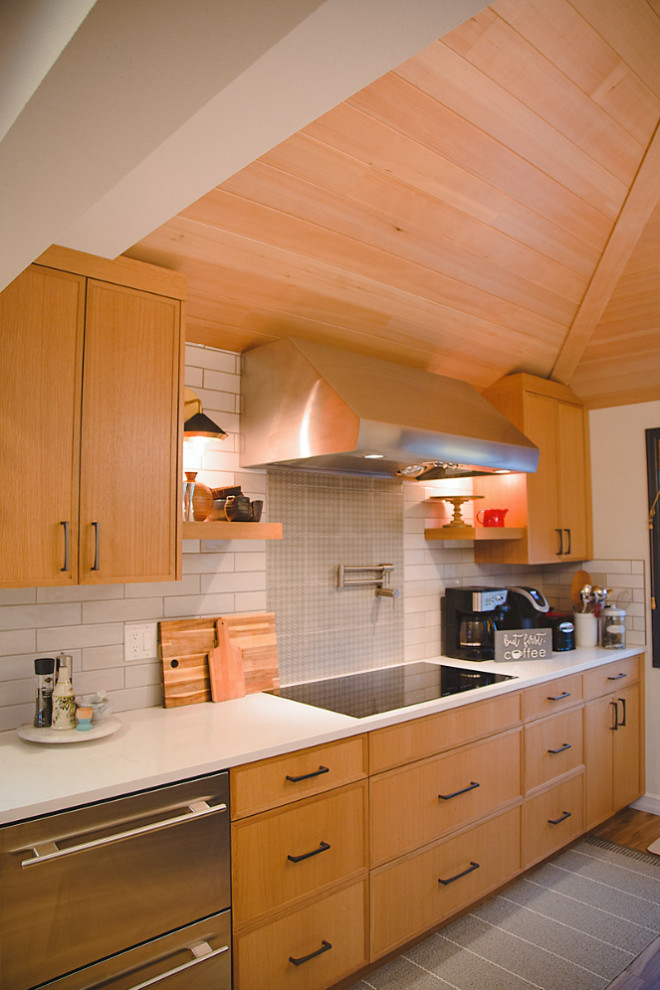 Cedar Vaulted Kitchen