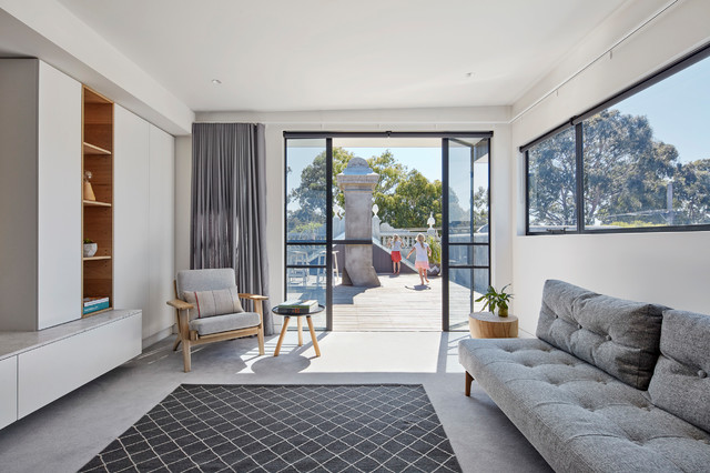 North Fitzroy House contemporary-family-room