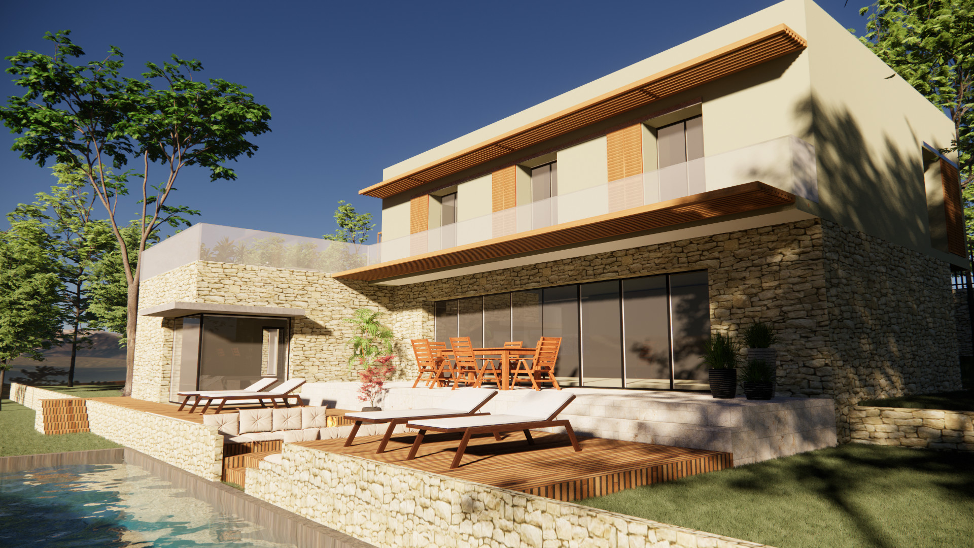 Tourette-sur-Loup - Création d'une maison de 260m²