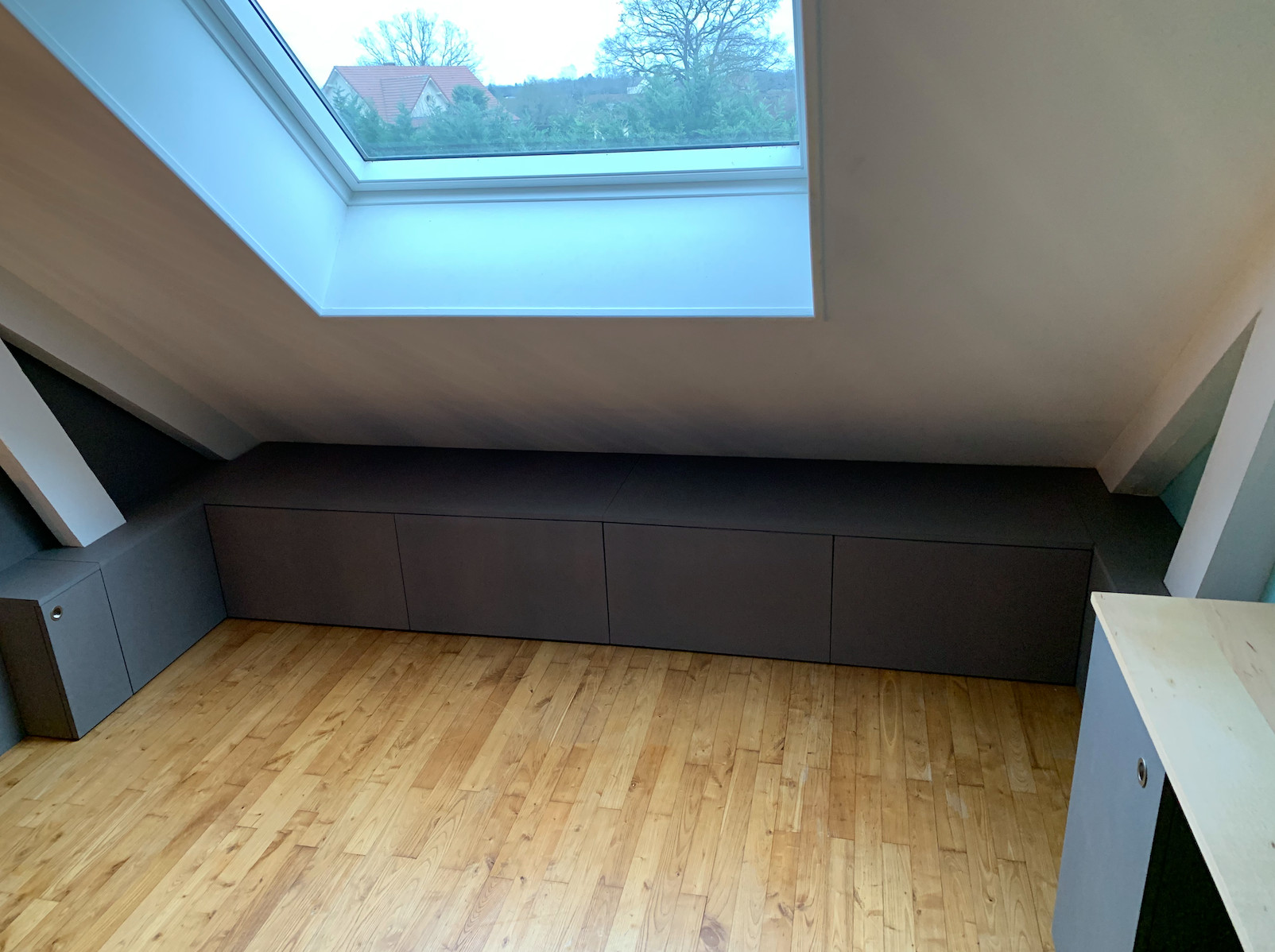 Conception et réalisation agencement sur mesure pour une Mezzanine