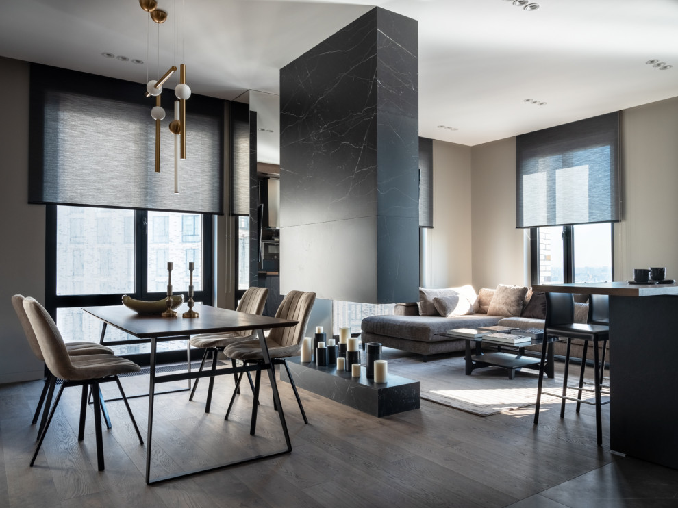 Реализованный проект квартиры 90м2 в ЖК Пресня сити