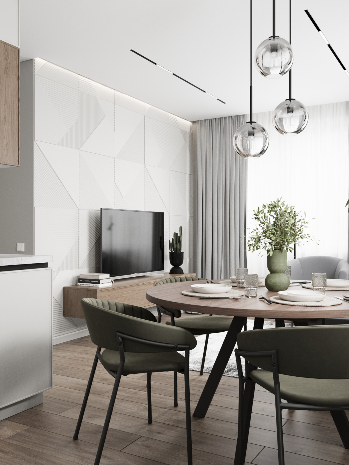 кухня-гостиная