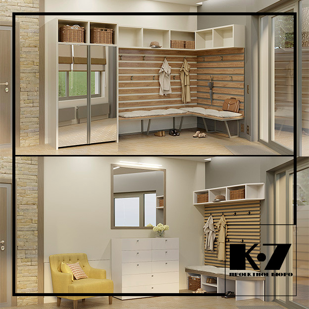 Дизайн входной группы частного дома.