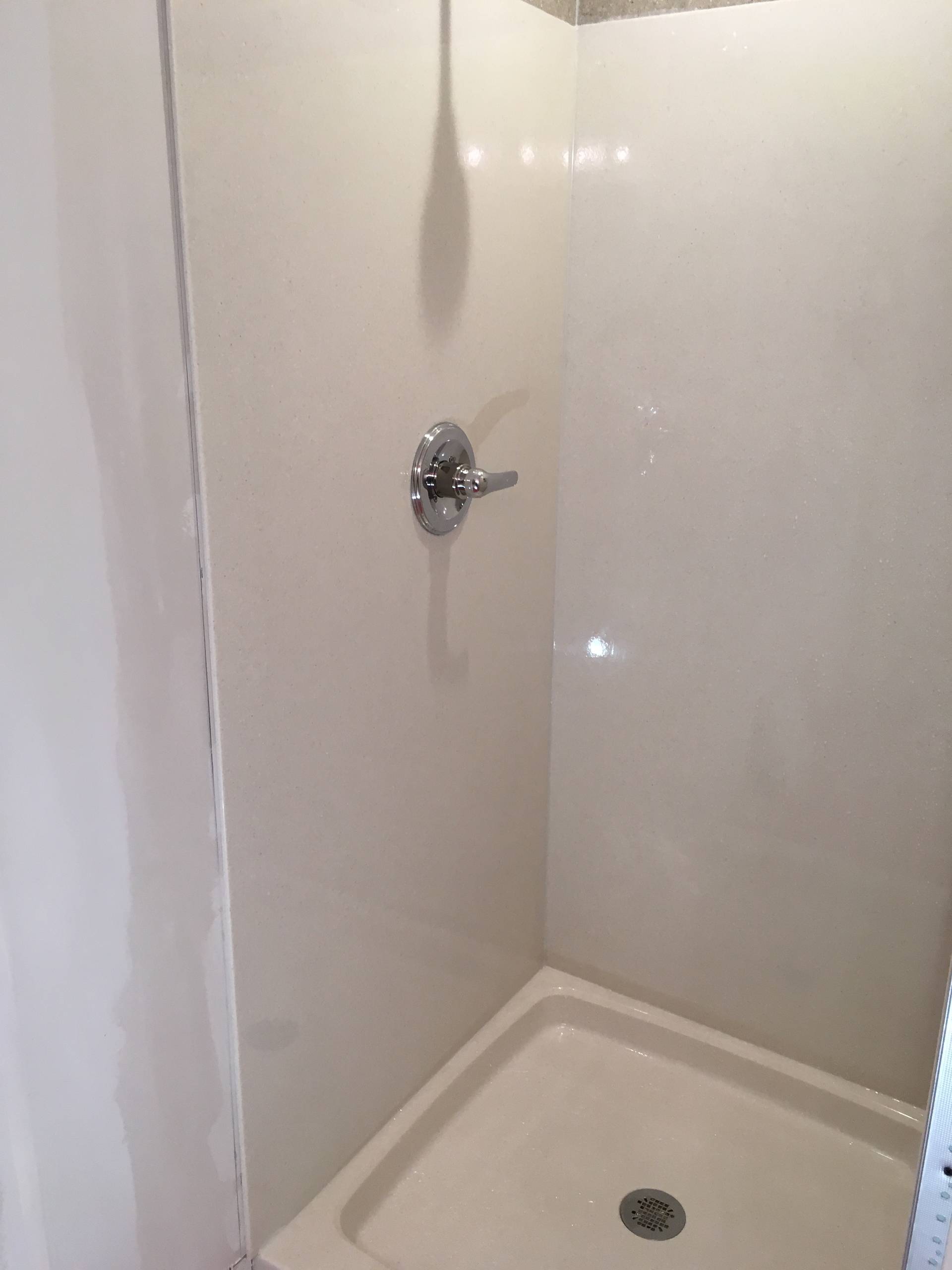 Basement bathroom remodel
