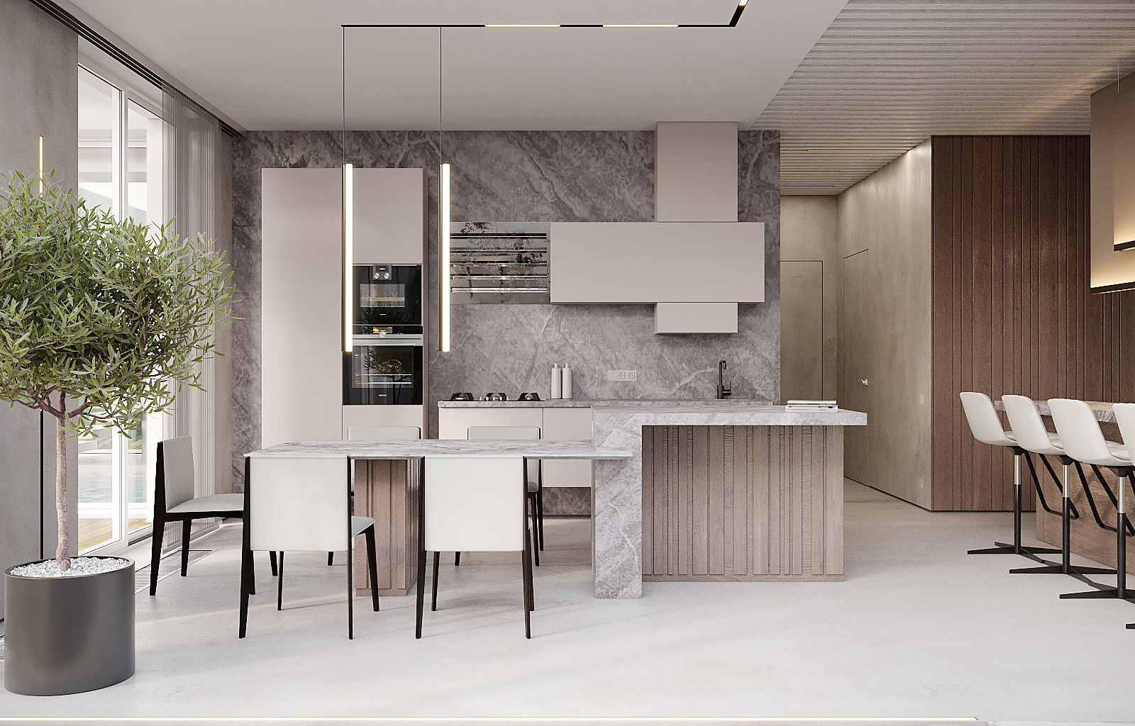 Дом с бассейном